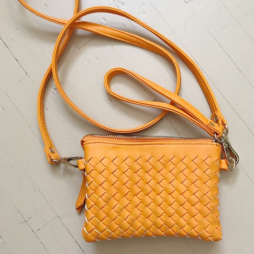 Charming Charlie Orange Crossbody Purse